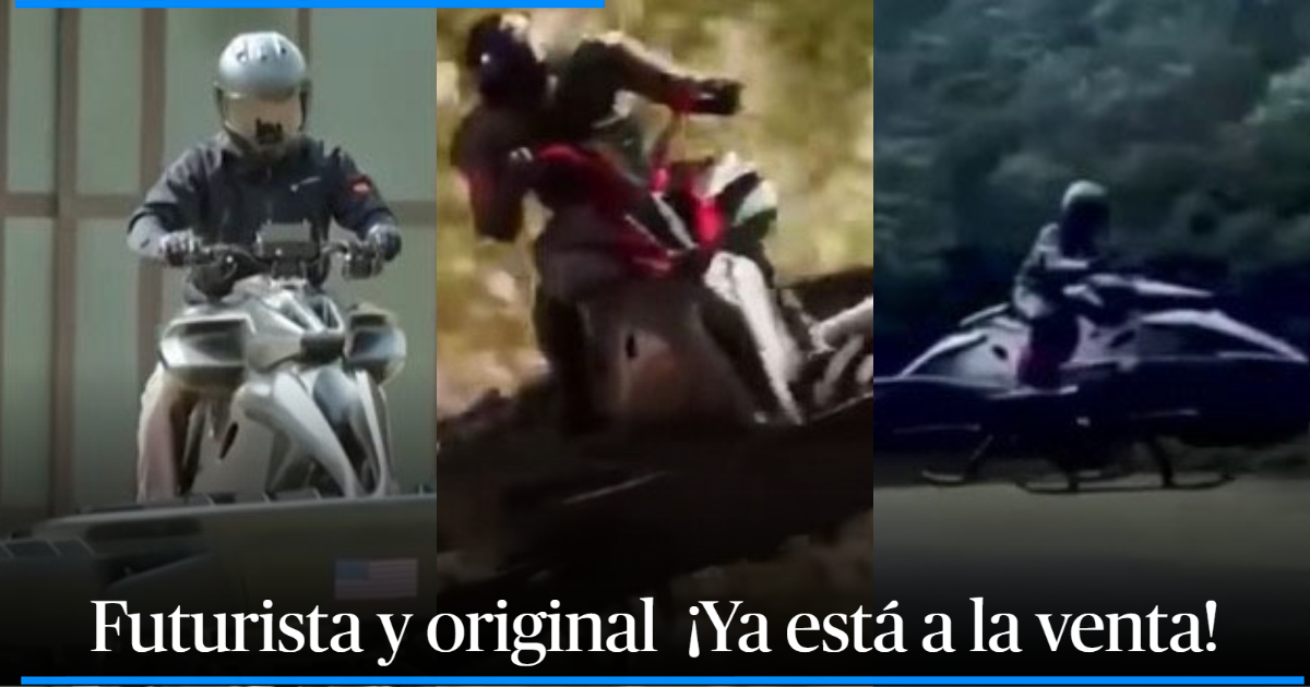 As Es La Primera Moto Voladora En El Mundo Alucinante Y Rara La